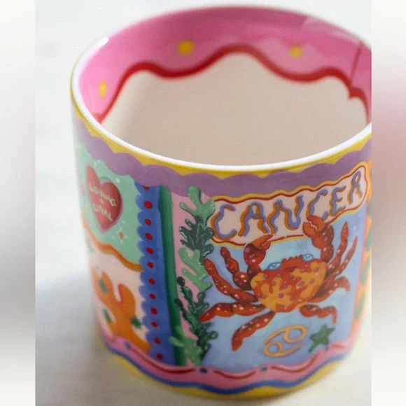 Anthropologie Eleanor Bowmer Stoneware Zodiac Mug - Picture 2 of 2